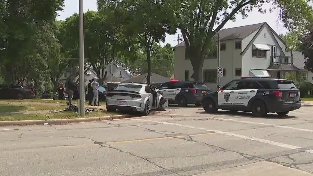 Glendale police chase stolen car into Milwaukee, driver arrested